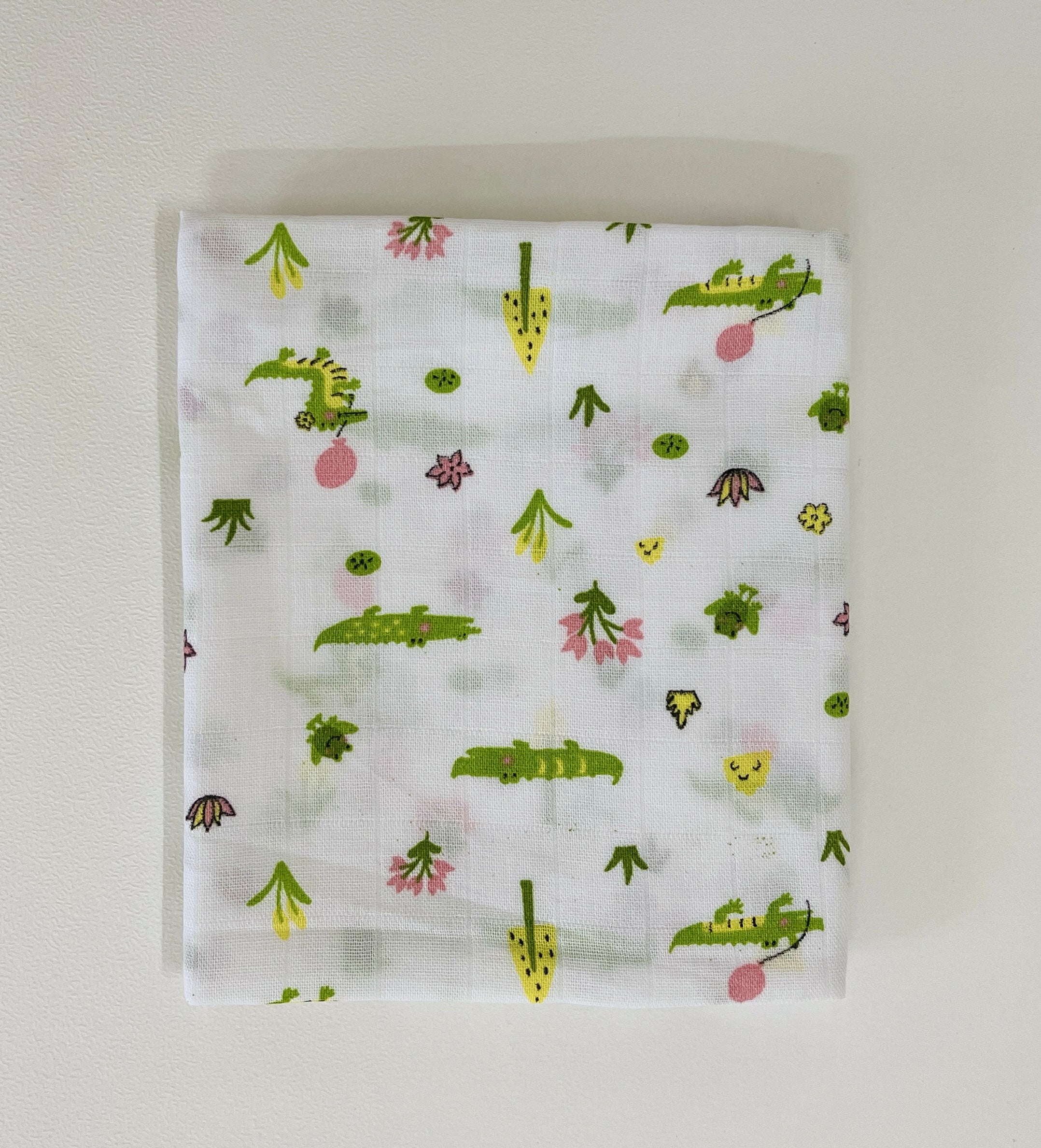 Muslin towel - Crocodile