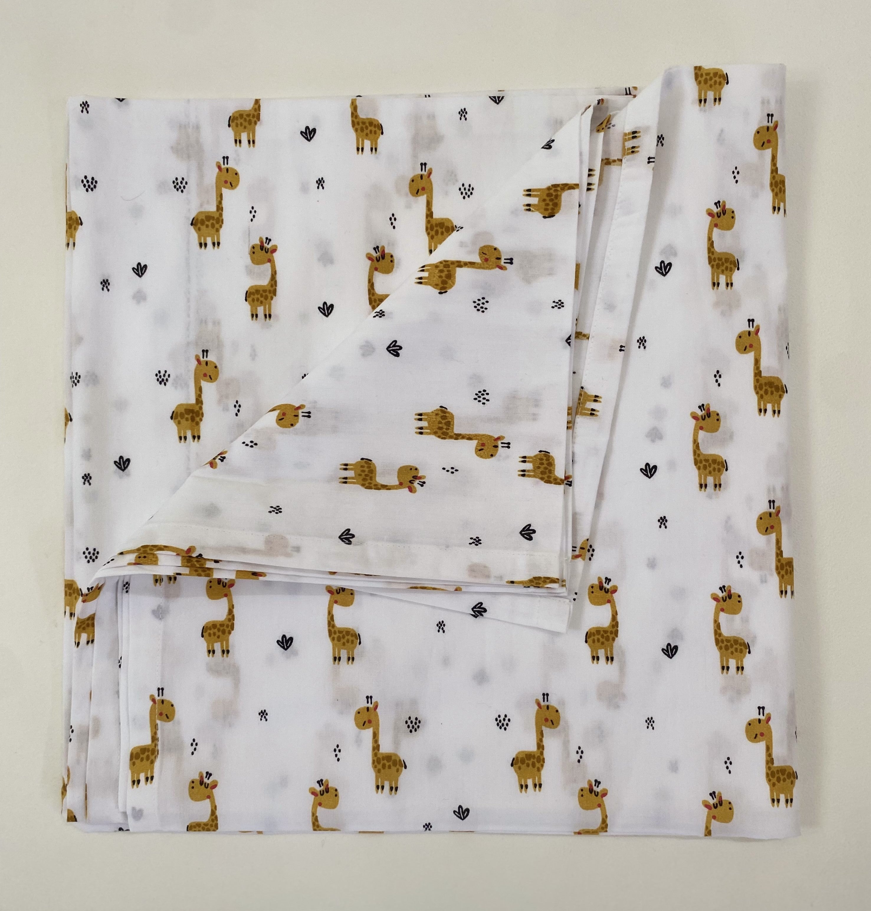 MulMul Cotton Swaddle - Giraffe 120*120