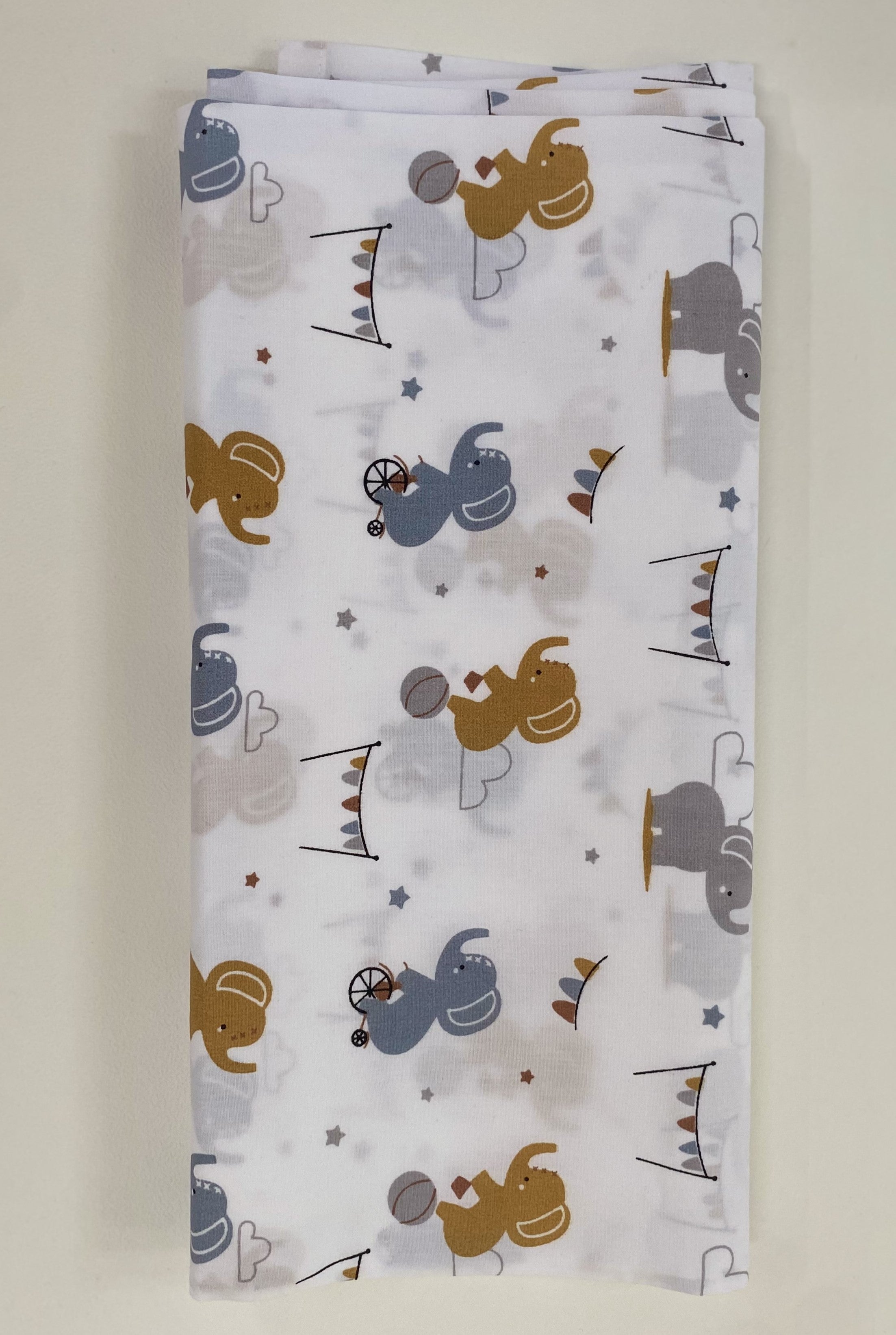 MulMul Cotton Swaddle - Jumbo circus 120*120